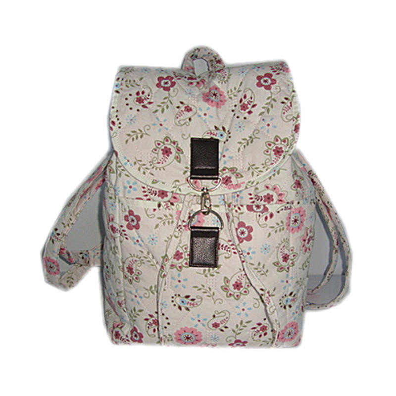JS-BP022    -Cotton Travel Backpack
