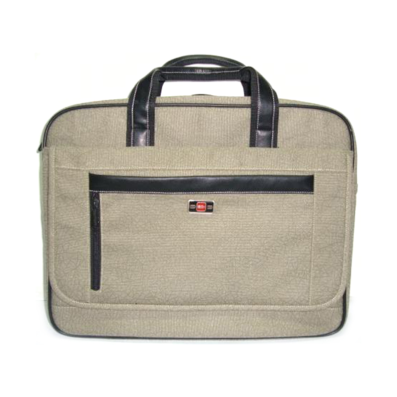JS-BL038-Canvas Business Laptop Bag